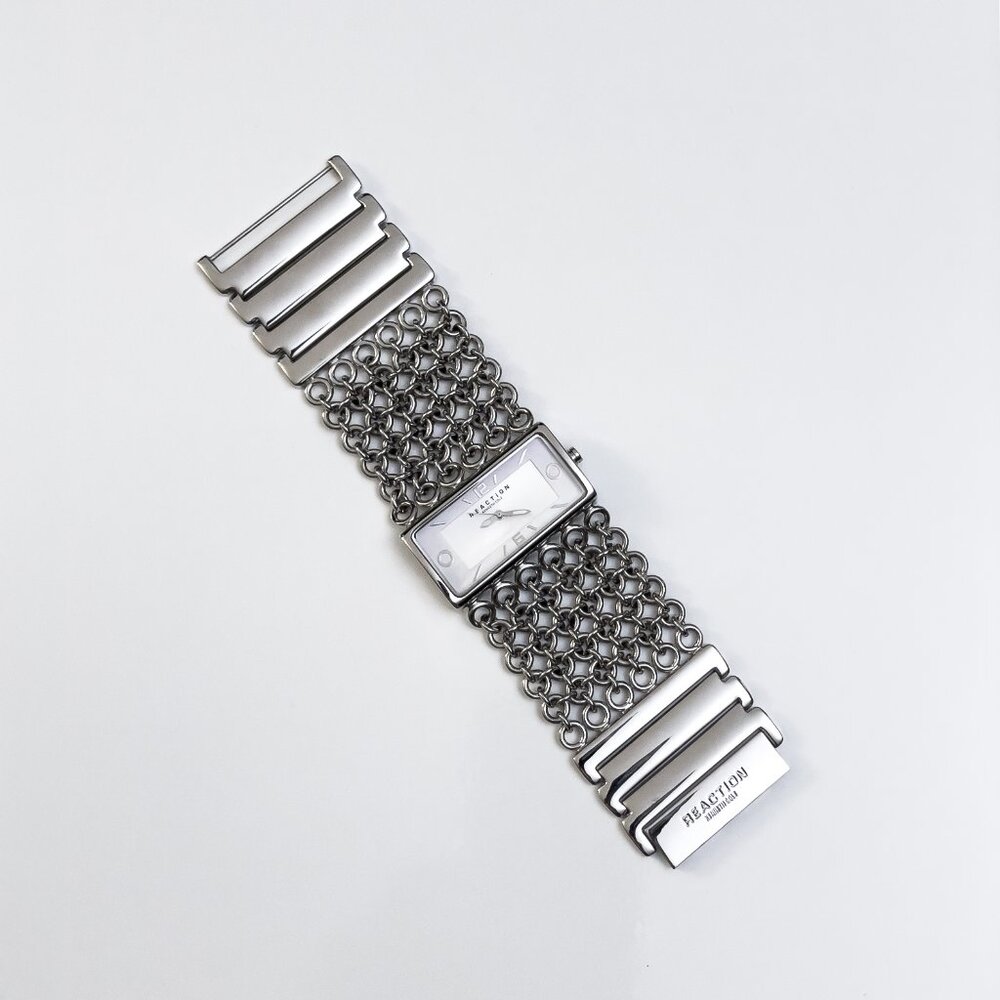 KENNETH COLE REACTION Chain Mesh Women’s Watch - Picture 3 of 11
